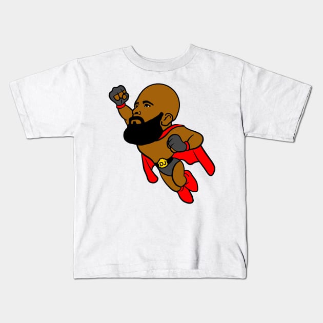 Demetrious Mighty Mouse Johnson Kids T-Shirt by SavageRootsMMA